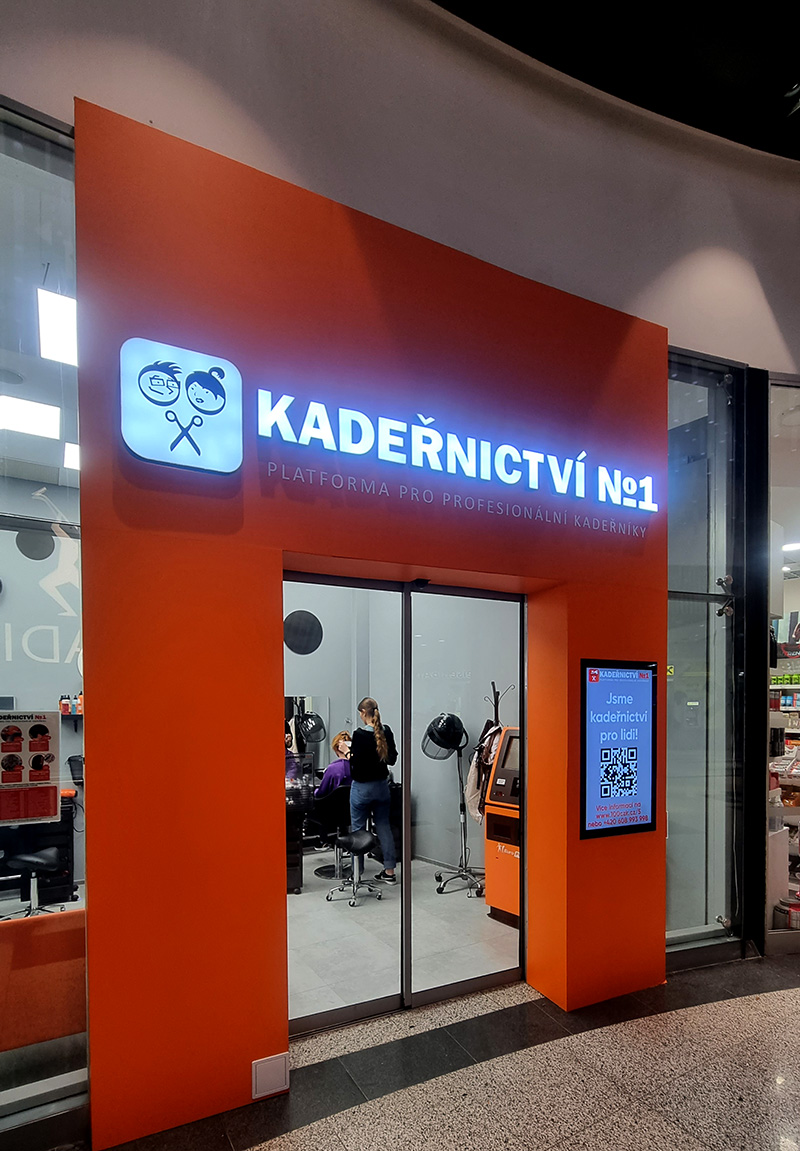 Branding provozoven Kadernictvi No1